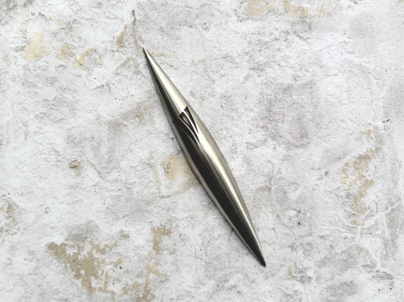 A version of this large Apollo Mezuzah by Laura Cowan was taken into space by an Amercian Astronaut