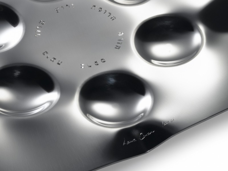 Moon Seder Plate close up