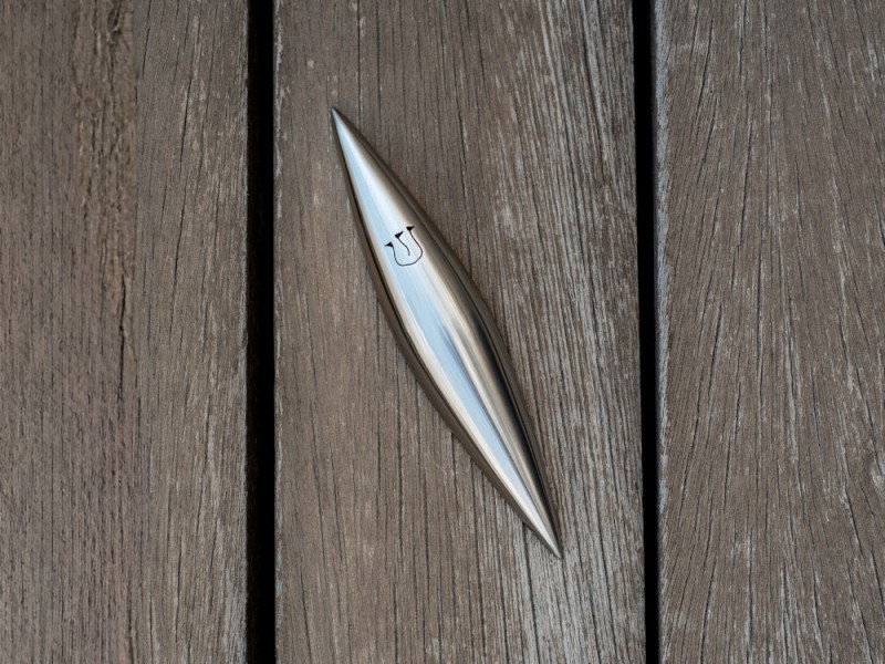 Flight Modern Mezuzahon wooden door