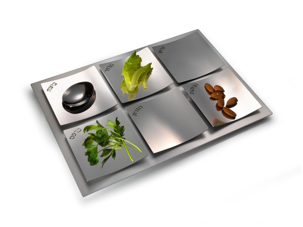 Dune Seder Plate by Laura Cowan Judaica Designer